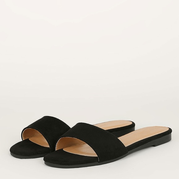 🔥NEW Wide Band Open Toe Flat Sandal Flip Flops 7 - Picture 2 of 5